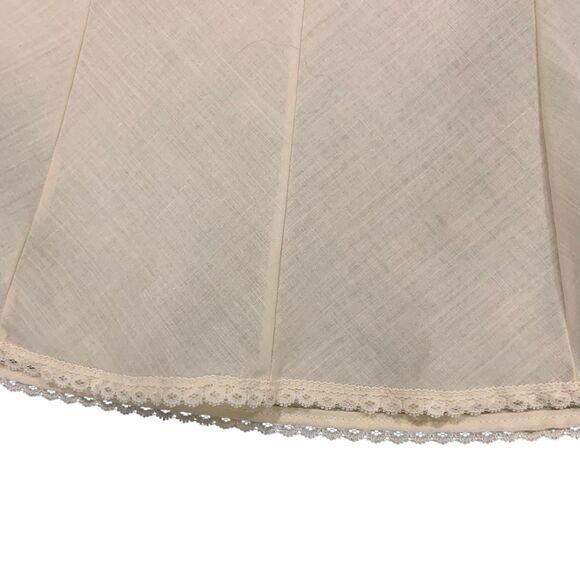 Vintage Maidenform Slip Tank Top With Lace Trim Embroidered Flower Sz32 Coquette - Picture 3 of 6